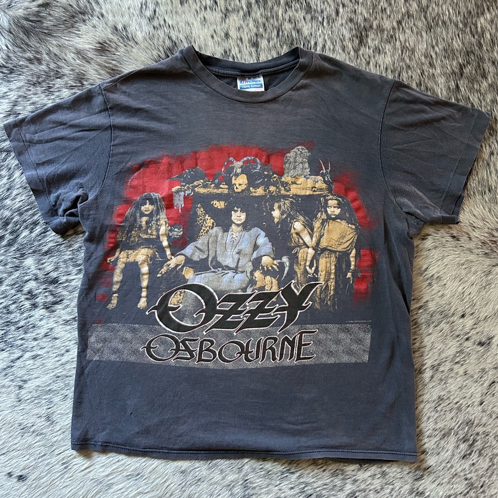 Ozzie Osbourne No Rest For The Wicked 1988 Tour Tee